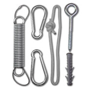 Függőszék rögzítő szett rugóval