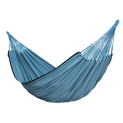 La Siesta Flora King Size Blue Zebra biopamut függőágy La Siesta Flora King Size Blue Zebra biopamut függőágy