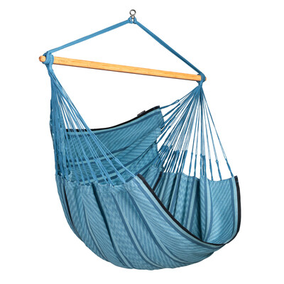 La Siesta Habana Kingsize Blue Zebra biopamut függőfotel La Siesta Habana Kingsize Blue Zebra biopamut függőfotel