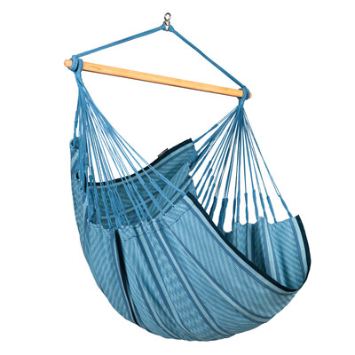 La Siesta Habana Comfort Blue Zebra biopamut függőfotel La Siesta Habana Comfort Blue Zebra biopamut függőfotel