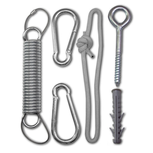 Függőszék rögzítő szett rugóval